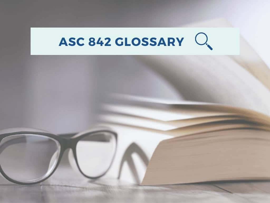 Occupier ASC 842 Glossary