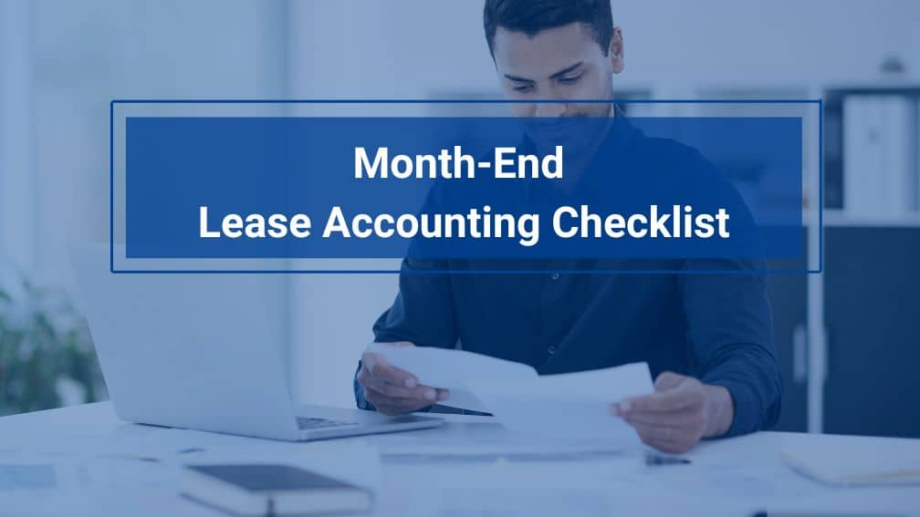 Lease Accounting Month-End