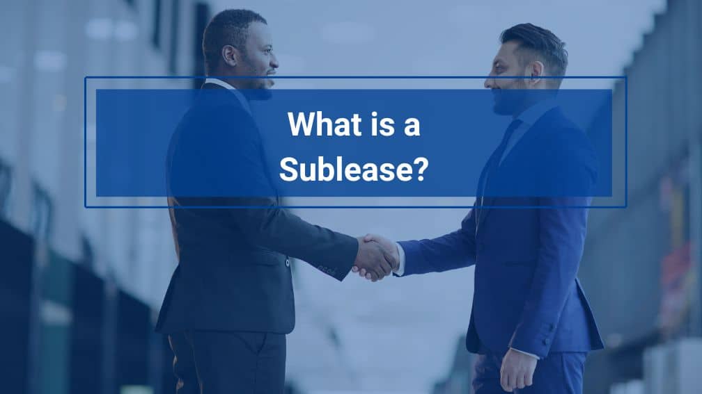 What is a Sublease