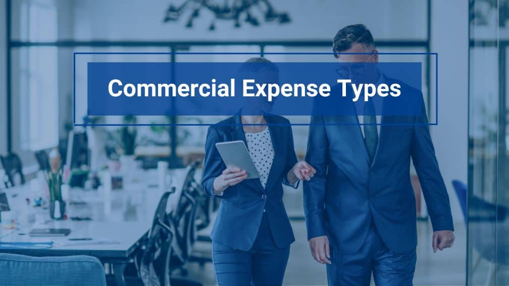 Commercial real estate expense types