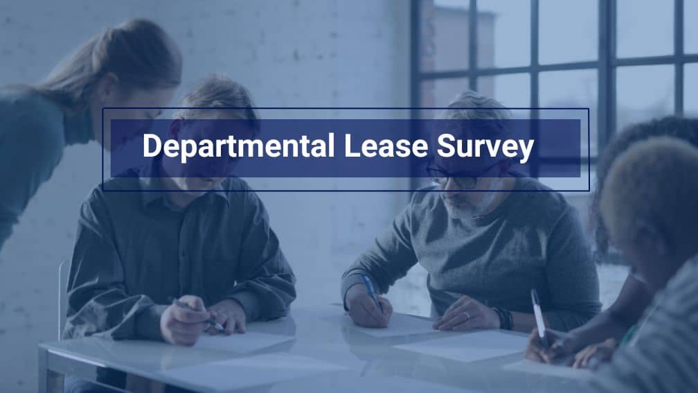 Departmental Lease Survey