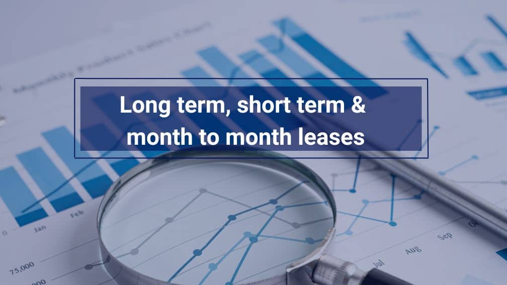 long-term vs short-term leases
