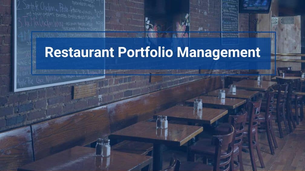 Restaurant Portfolio Management: Keeping Tabs on your Leases