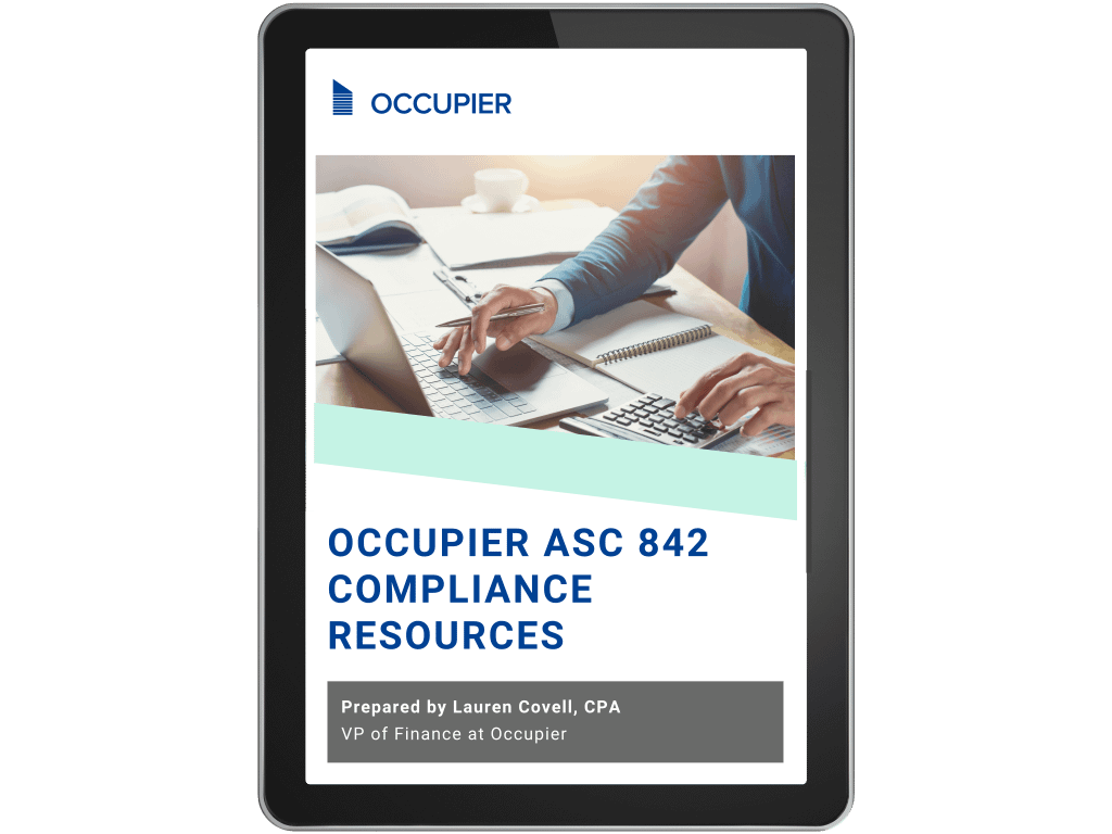 ASC 842 Compliance Hub by Occupier