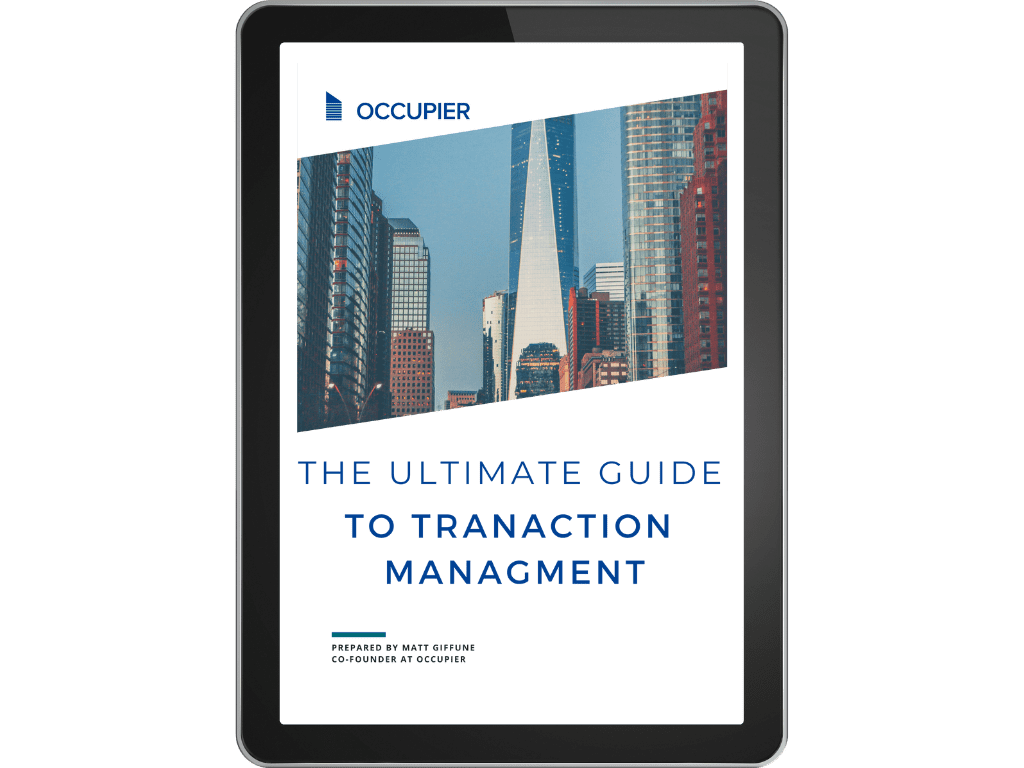 Occupier-Transaction-Management-Guide