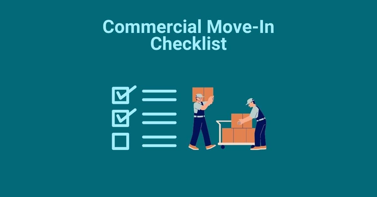 Commercial Move-in Checklist