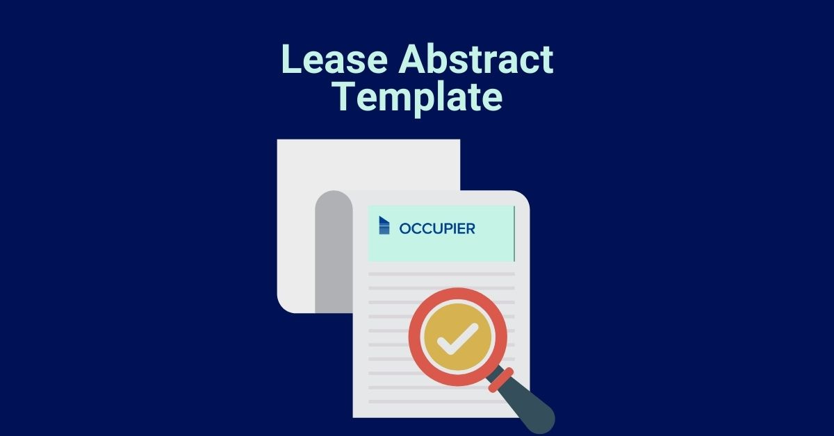 Occupier - Lease Abstract Resource